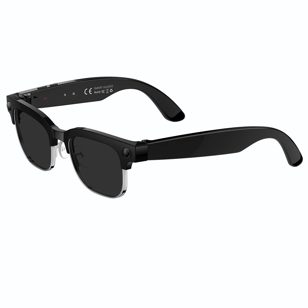 AI Smart Glasses 8 Million Pixels Recording Videos Photo Recognition Answer Translation 290mAh IP66 Waterproof Bluetooth Glasses