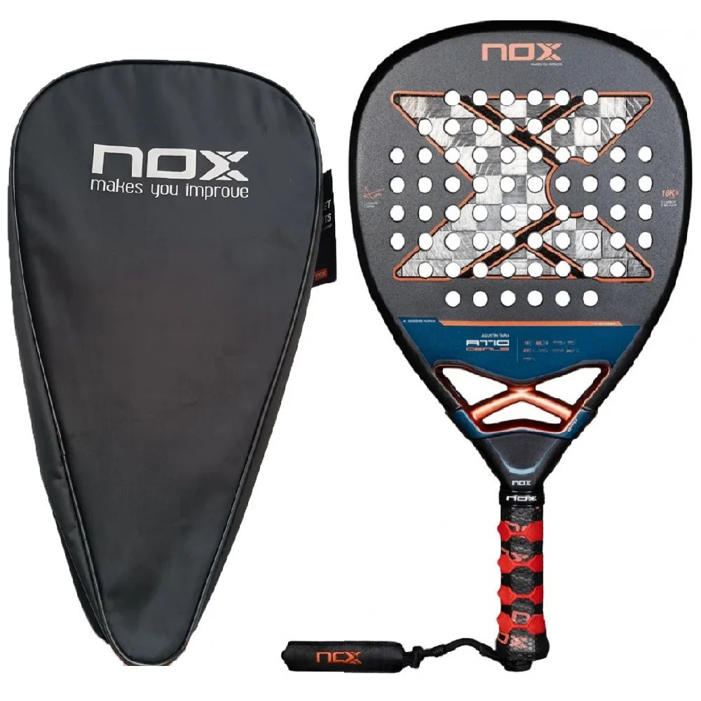 Nox 3K 12K 18K Tennis Paddle Racket,Portable Bag Included,Perfect Gift for Christmas Birthday Holidays,Professional Skill Level