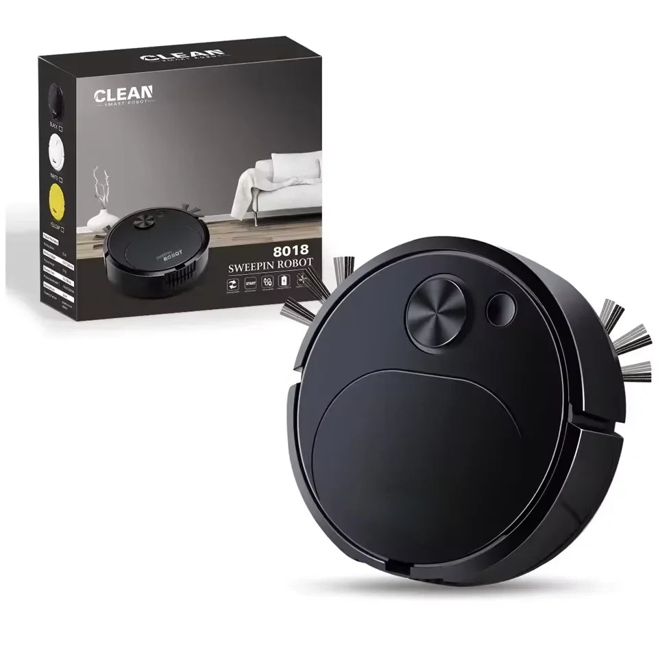 2026NEW USB Sweeping Robot Vacuum Cleaner Mopping 3 In 1 Smart Wireless 1500Pa Dragging Cleaning Sweep Floor for Home Office