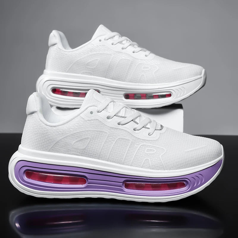 New Men Running Shoes Casual Jogging Walking Breathable Fashion Comfortable Leisure Lace-up Blade Sneakers Loafers Outdoor