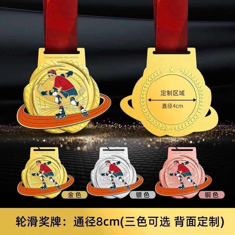 Customized MEDALS for marathon games, gold MEDALS for basketball, football, volleyball, tennis and badminton