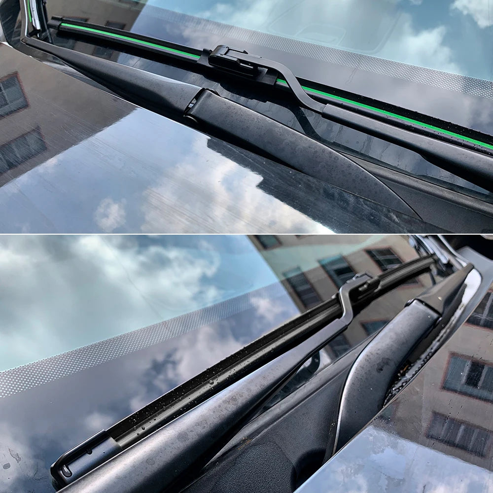Car Windshield Wiper Blades Hook Universal U-type Soft Rubber Wiper 14"15" 16" 17" 18" 19" 20" 21" 22" 23" 24" 25" 26" 28"