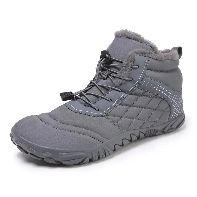 Brand New Winter Boots for Men Women Snow BareFoot Outdoor Non-slip Warm Fur Casual Sneakers Plus Size Ankle Boots Hiking Shoes