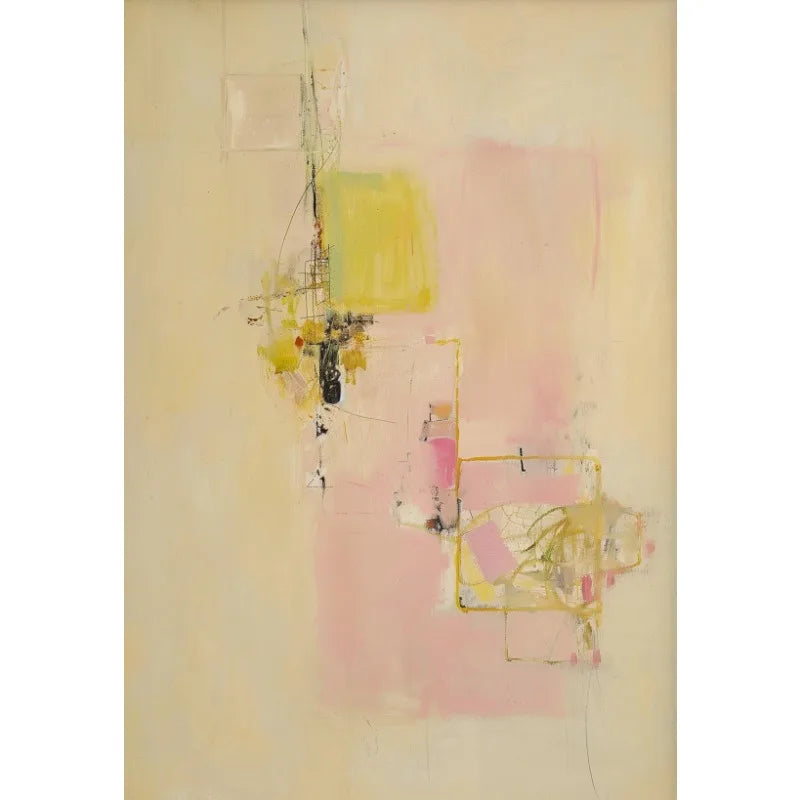 Modern Abstract Colourful Poster Minimalist Contemporary Artworks Canvas Painting Wall Art Fashion Living Room Home Decor Mural