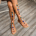 Ladies Shoes 2025 Hot Sale Women's Sandals Fashion Plus Size  Open Toe Summer New Light Comfortable Flat Sandals Женская Обувь