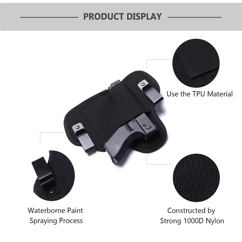 Tactical IWB Holster,Concealed Carry Gun Bag,Left Right Hand Universal,Outdoor Hunting Accessories