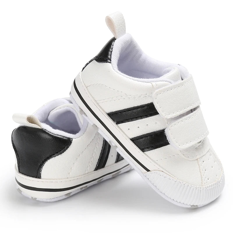 Spring and Autumn Style Baby Walking Shoes Baby White Shoes Casual Single Shoes For Boys and Girls Anti Slip Baby Shoes