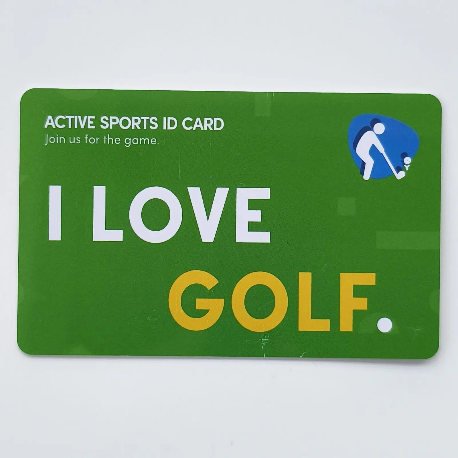 i love baseball basketball football cricket Card Games cycling golf Fitness Singing Table tennis Skating Active sports id card