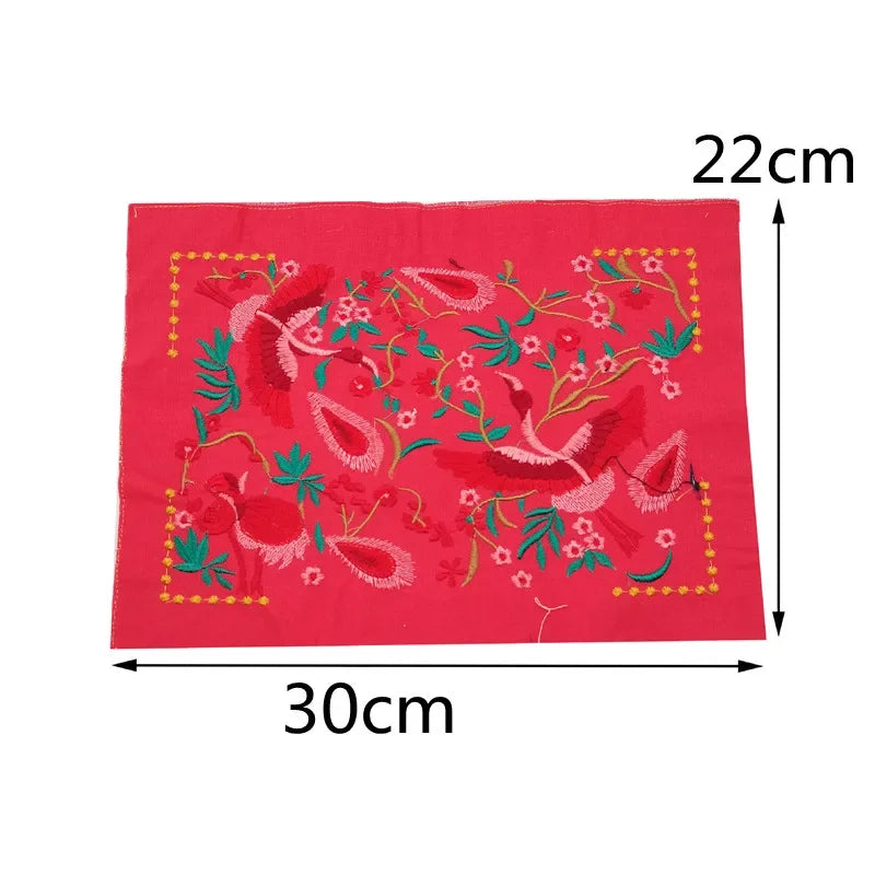 1pcs Embroidered Patches for Clothing Sewing on Appliques Dress Decor