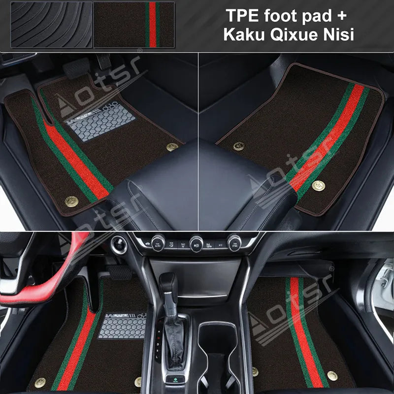 Car Interior mats For Mitsubishi Fully enclosed car THE Wear-resistant foot pads new design accessories Super duranble