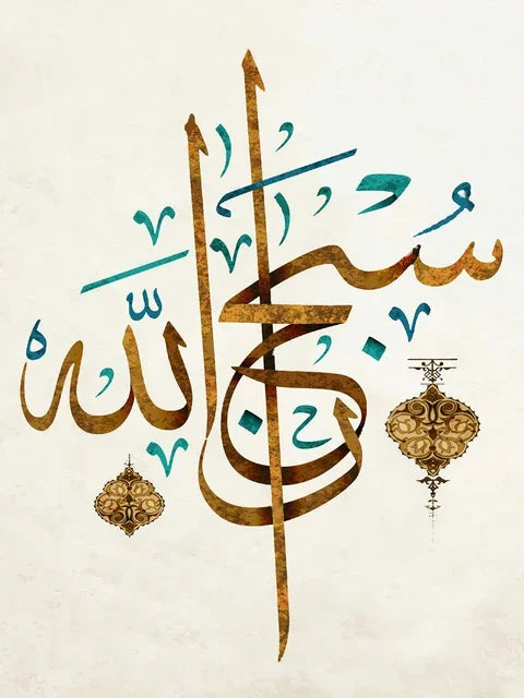 Islamic Wall Art Quran Prints  Arabic Calligraphy Canvas  Muslim Poster with Allah God Quotes for Bedroom  Home Decor
