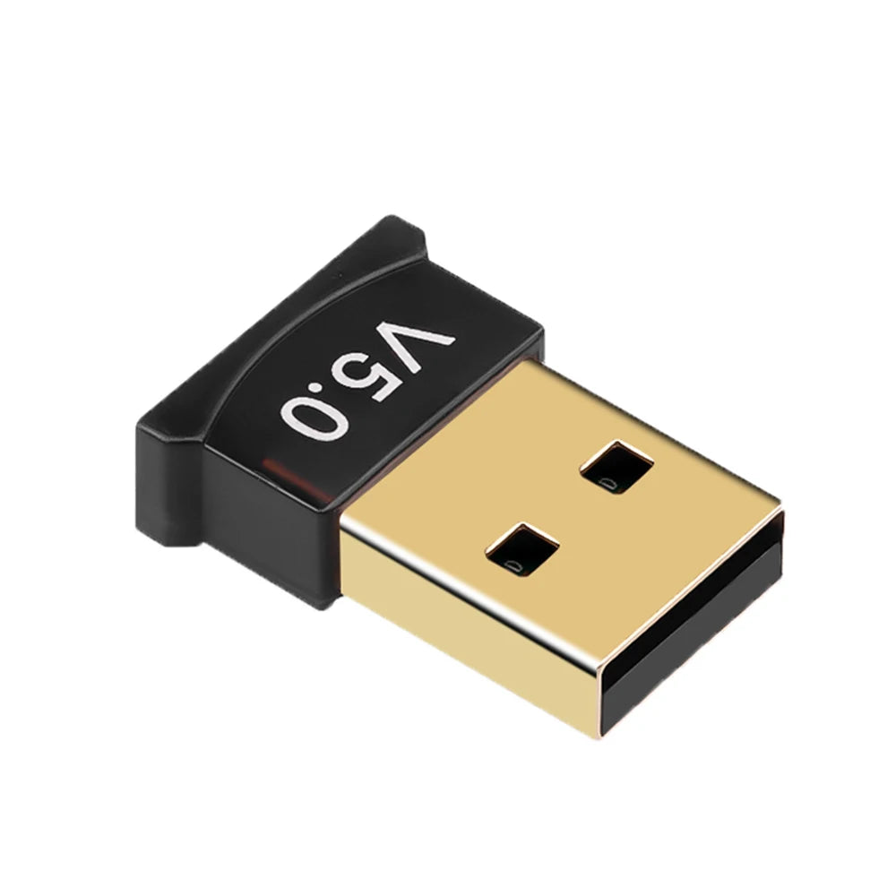 Handsfree USB Bluetooth-compatible 5.0 Adapter Wireless Transmitter Receiver Audio Dongle USB Adapter For PC Computer Laptop