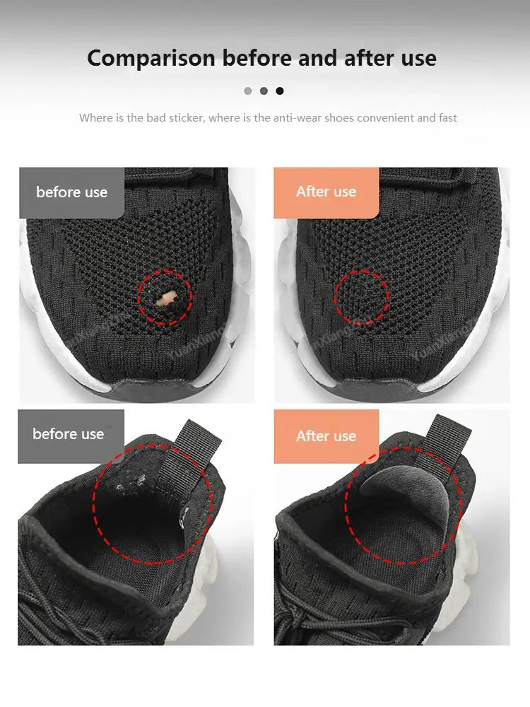 Sports Shoes Patches Vamp Repair Shoe Insoles Patch Sneakers Heel Protector Adhesive Patch Repair Shoes Heel Foot Care Products - Free Item Weekend (50% off).