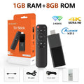 TVR3 HDMI TV Stick Android 15 2.4G&5G Dual Wi-Fi Allwinner H313 1G 8G Quad Core Smart TV Box Streaming Media Player Set-top Box
