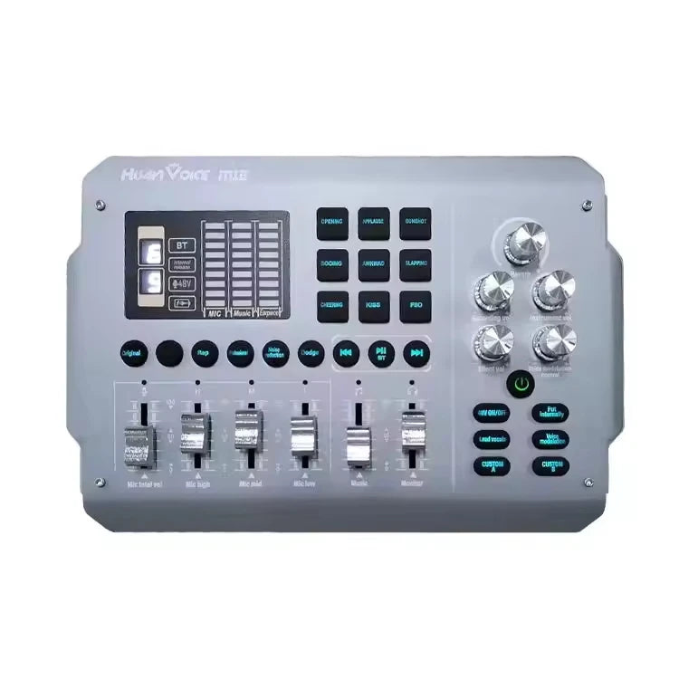 M16 RGB PC Sound Card Podcast Audio Interface Podcast Microphone Podcast Headset Soundcard Audio Interface