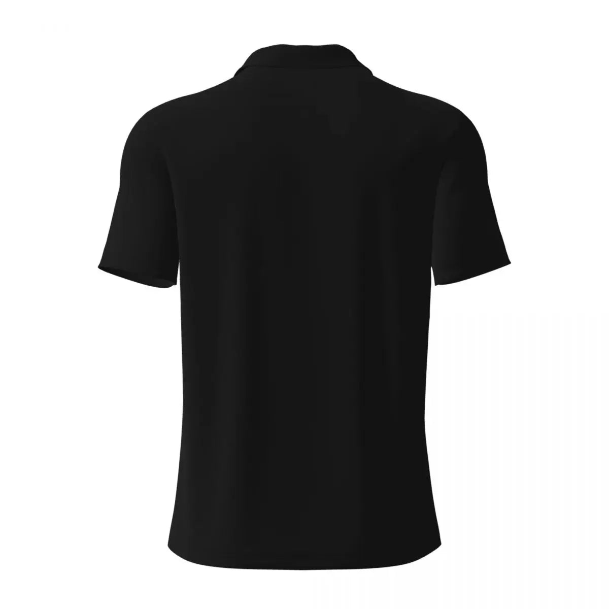 All Blacks Rugby Polo Shirts for Men Casual Solid Color Mens Polos Brand Versatile Clothing