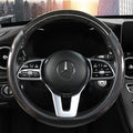 Peach Wood Grain Car Steering Wheel Cover Non-slip Four Seasons General Motors Handle Cover  Fits 14.5-15" Steering Wheels