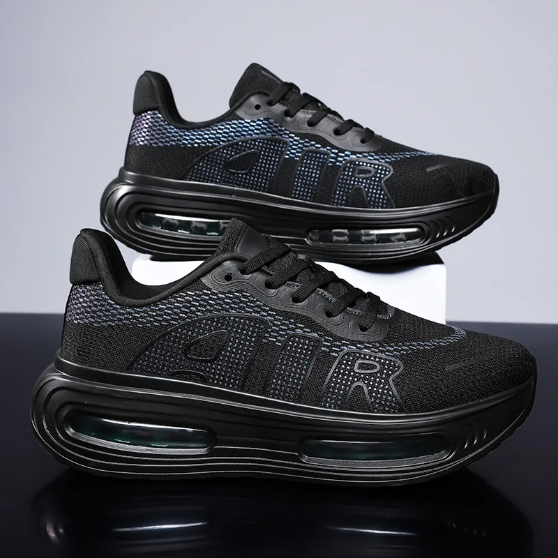 New Men Running Shoes Casual Jogging Walking Breathable Fashion Comfortable Leisure Lace-up Blade Sneakers Loafers Outdoor