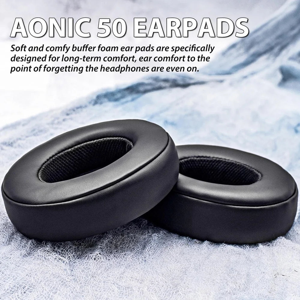 Earphone pads For Shure Aonic 50 Gen 1/Gen 2 replacement pink Earpads headphones Earmuffs Mesh Memory Covers Sponge  Protein