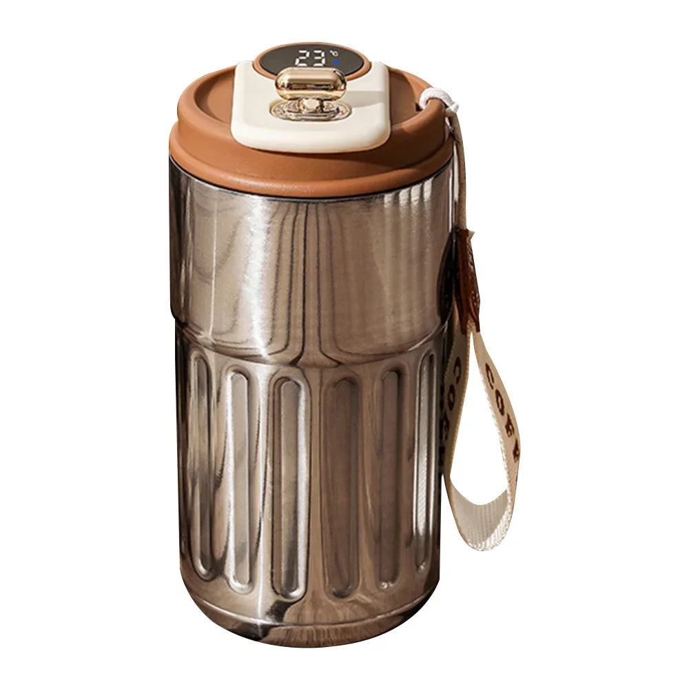 Smart Thermos Bottle LED Cup Stainless Steel Temperature Display Coffee Cup  Tumbler Mug Portable Vacuum Flasks Thermoses