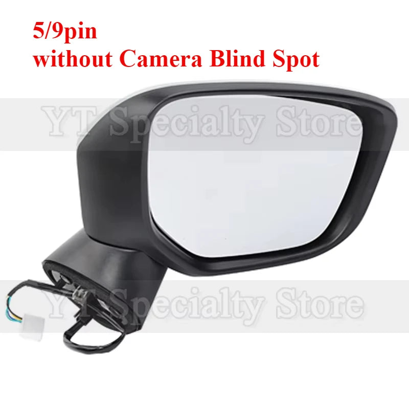 5/9/15Pins Car Side Mirror For Mitsubishi Eclipse Cross 2018 2019-2021 Outside Rearview Mirror Side Rear View Mirror