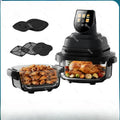 Air Fryer Smart Oil-Free Multi-Function Visual Double-Layer Automatic Household Fryer Oven