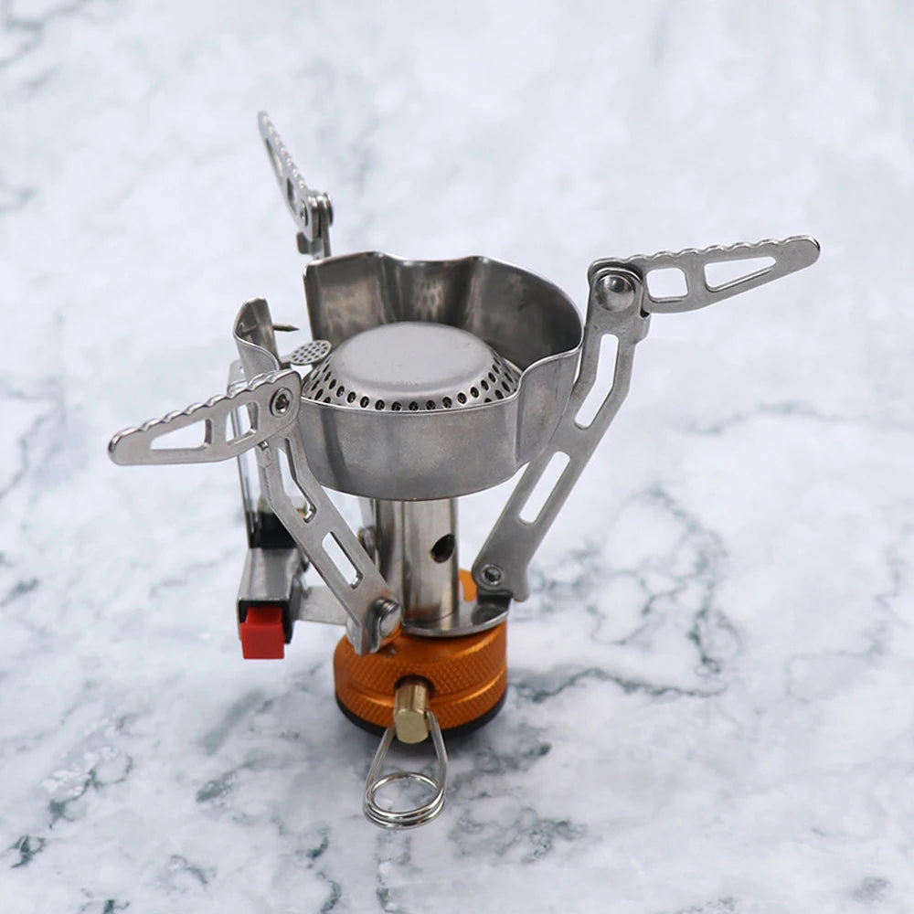 Camp Stove Portable Wind-Resistance For Outdoor Camping Cooking
