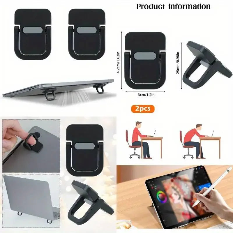 Laptop Stand For Computer Keyboard Holder Mini Portable Legs Laptop Stands For Macbook Huawei Xiaomi Notebook Support