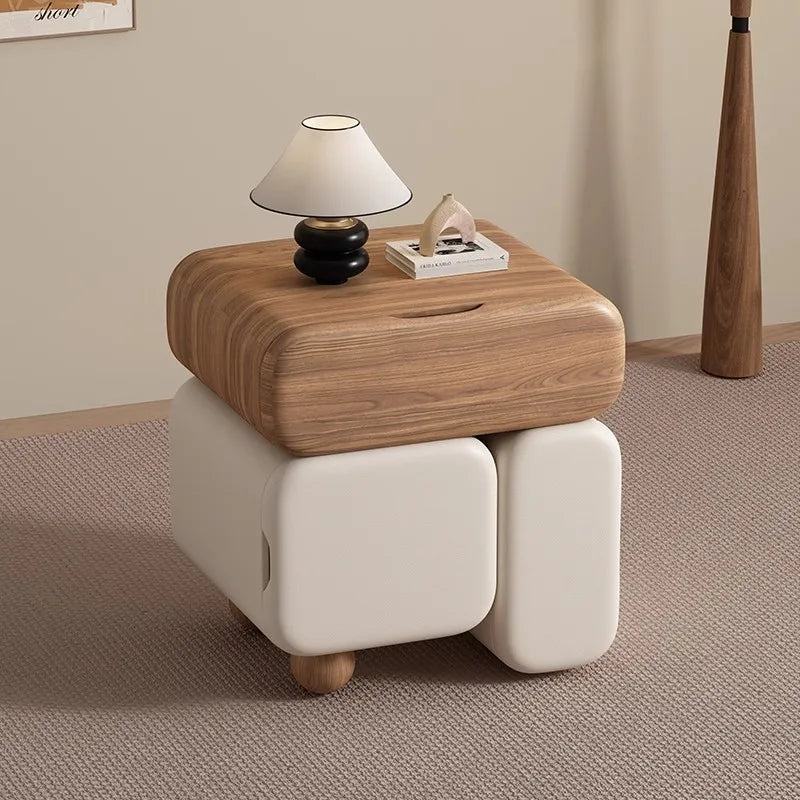 Bedside Cabinet - Simple And Modern Solid Wood Bedside Storage Cabinet - Small Bedside Cabinet For The Bedroom