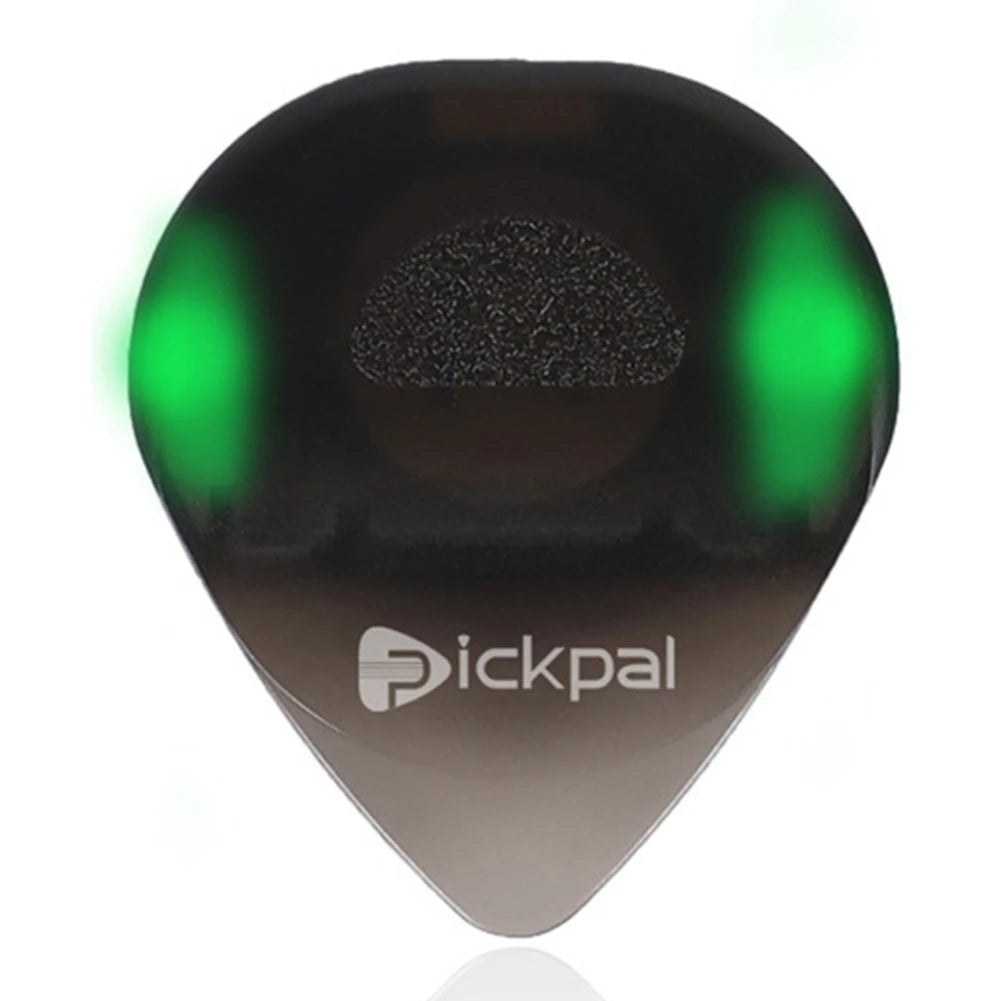 Guitar Picks Medium Picks Non-slip Guitar Picks Jazz Plectrum with High-Sensitivity LED Light Stringed Instrument Plectrum