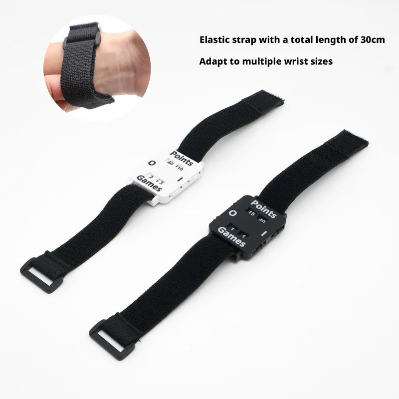 Portable Score Keeper Wrist Band Padel Tennis Wrist Score Counter Adjustable Wristband Instant Score Tracker Sport Accessories