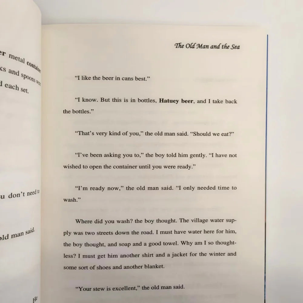 The Old Man and The Sea Ernest Hemingway World Classic Literary English Novel Edition of The Pulitzer Prize-Winning Masterpiece