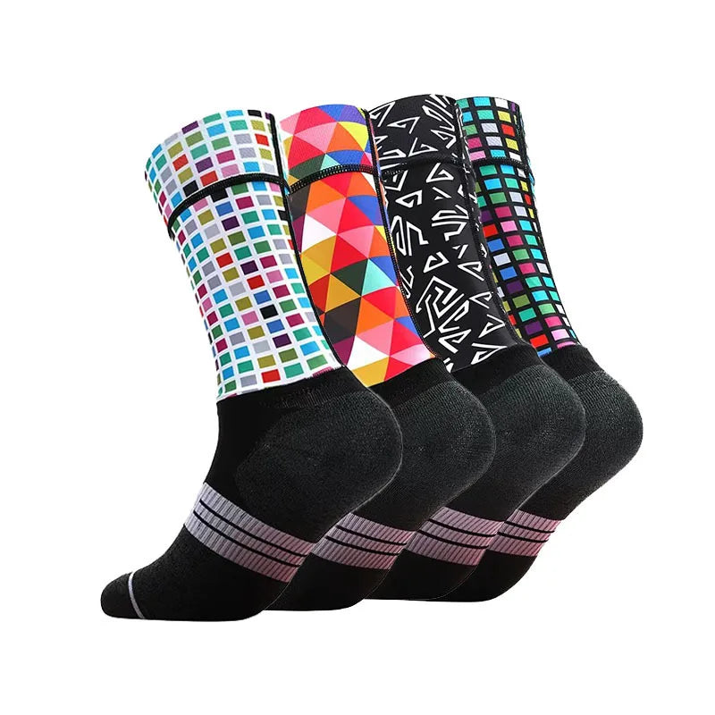 Sports 2025 Socks Cycling Socks Men Women Bike socks Basketball Socks Racing Socks Street Fashion Roller Skating Hip-hop Socks