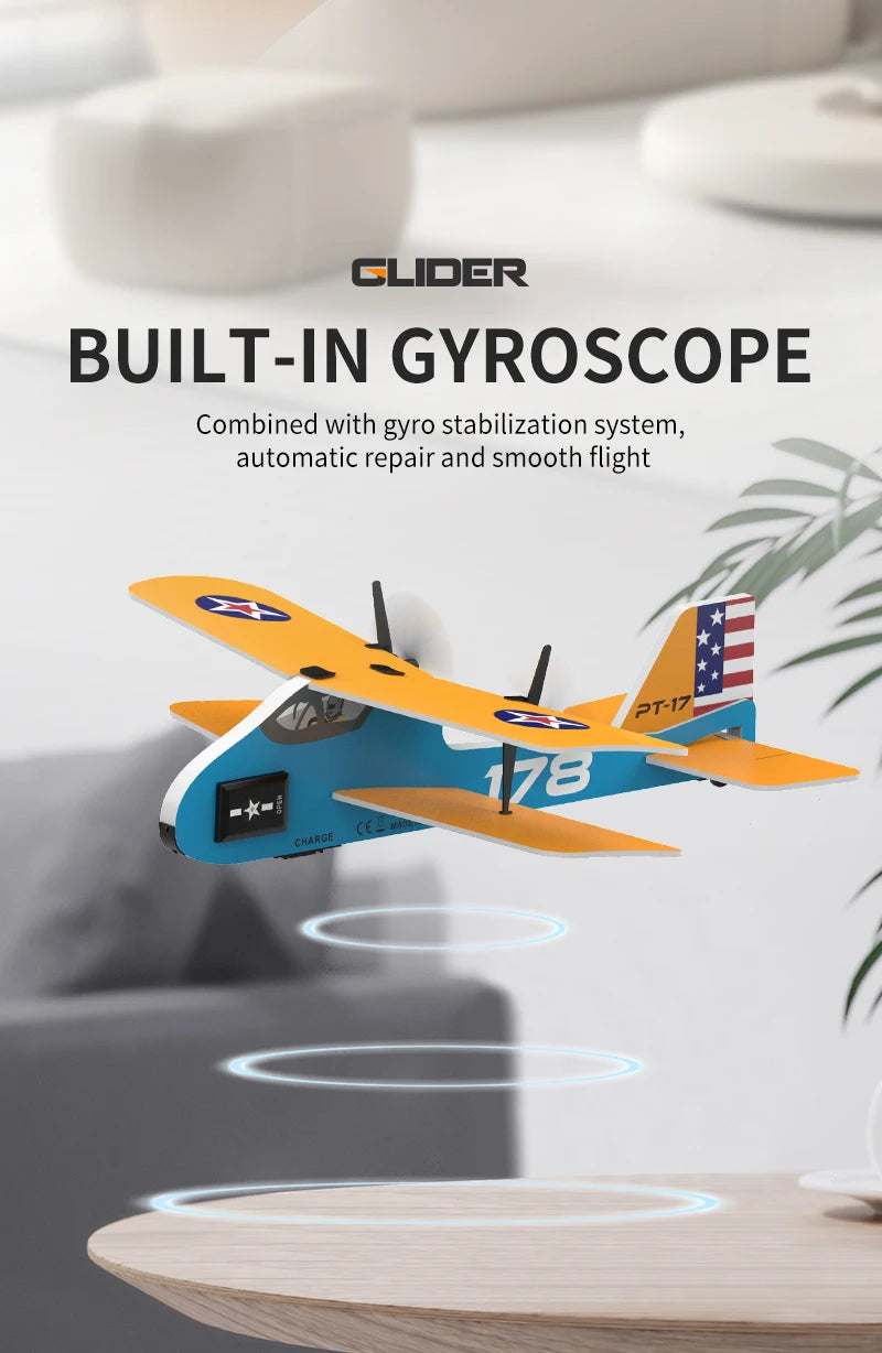 Professional RC Plane 2.4G Radio Remote Control Airplane EPP Foam Aircraft Glider Flying Model Jet Toys For Children Gifts