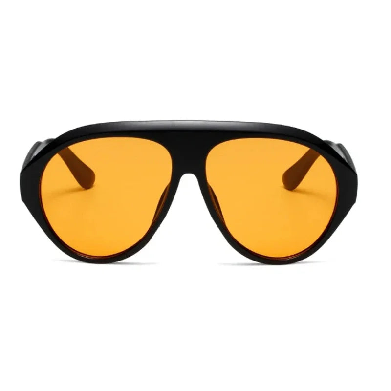 Fashion Pilot Oversized Sunglasses Goggles Women Luxury Brand Designer Sun Glasses Mens Womens Big Frame Trendy Shades UV400