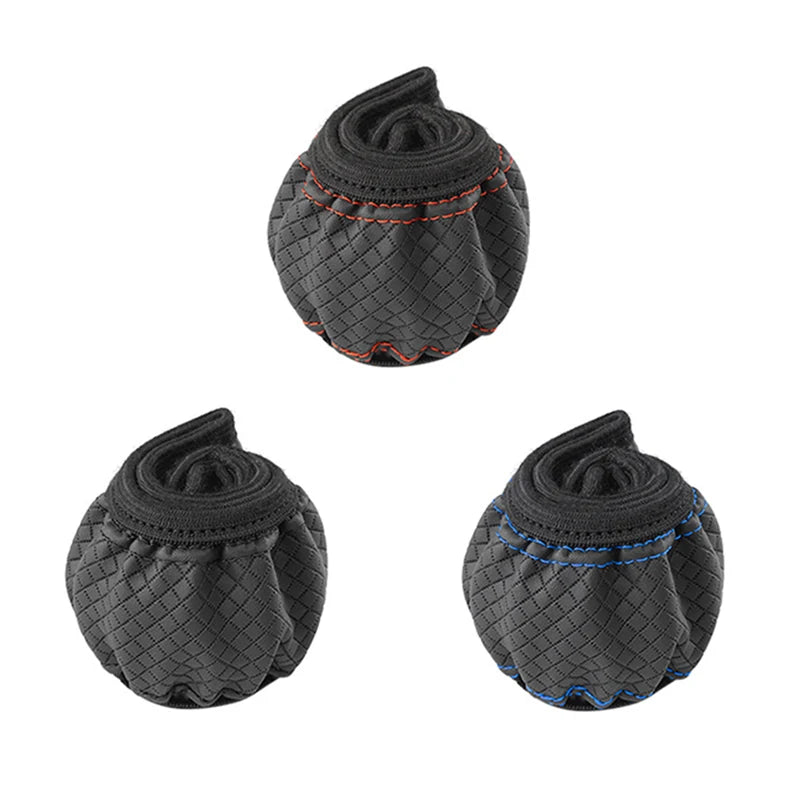 SEAMETAL 37-39CM Steering Wheel Cover Anti Slip Breathable Steering Cover Universal Microfiber Leather Steer Wheel Protector - Free Item.