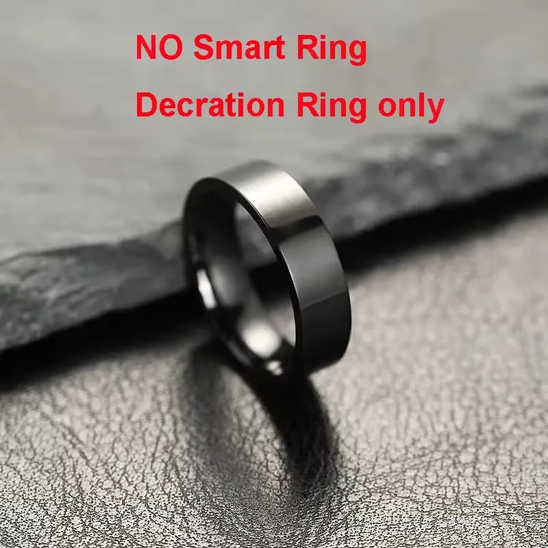 New Retro Smart Ring Health Tracker With Blood Pressure/Oxygen/Heart Rate Monitor Sleep & Sports Tracking Waterproo Fashion Ring