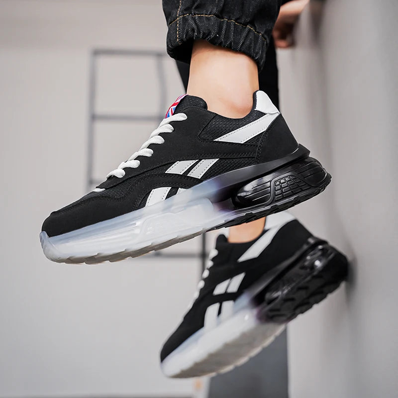 New men's sports running shoes platform leisure outdoor cushioning jogging shoes fashion boys and teenagers walking men's shoes