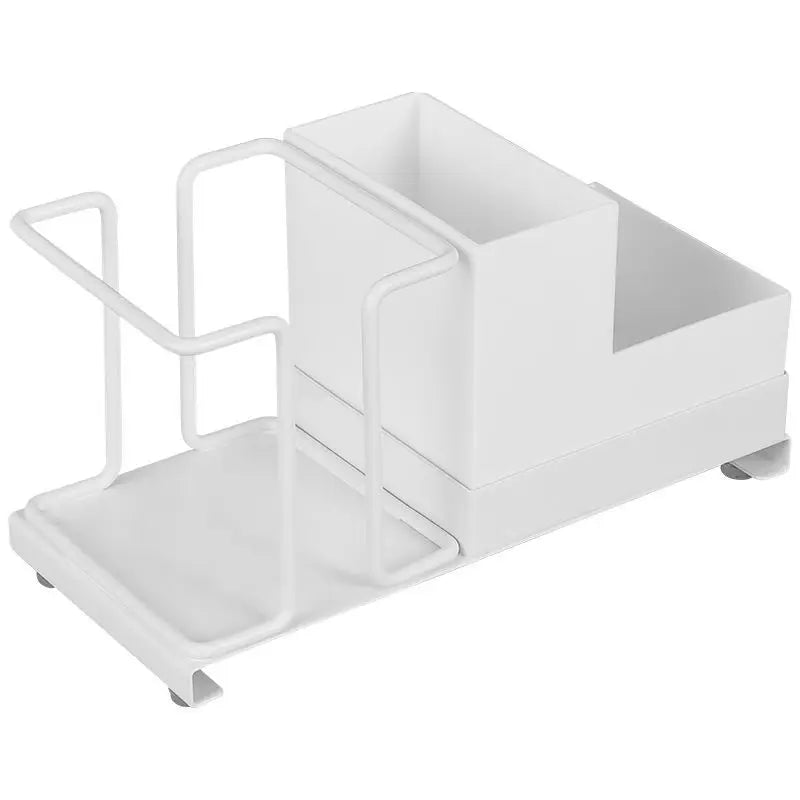 Coffee Tea Bag and Sugar Storage Box - Kitchen Organizer for Milk Packets with Disposable Cup Holder for Bar Counter