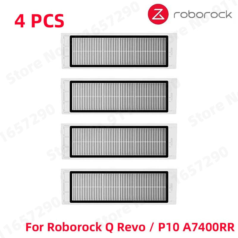 Roborock Q Revo / P10 A7400RR Spare Parts Main Side Brush Hepa Filter Mop Cloths Dust Bag Robot Vacuums Cleaner Accessories