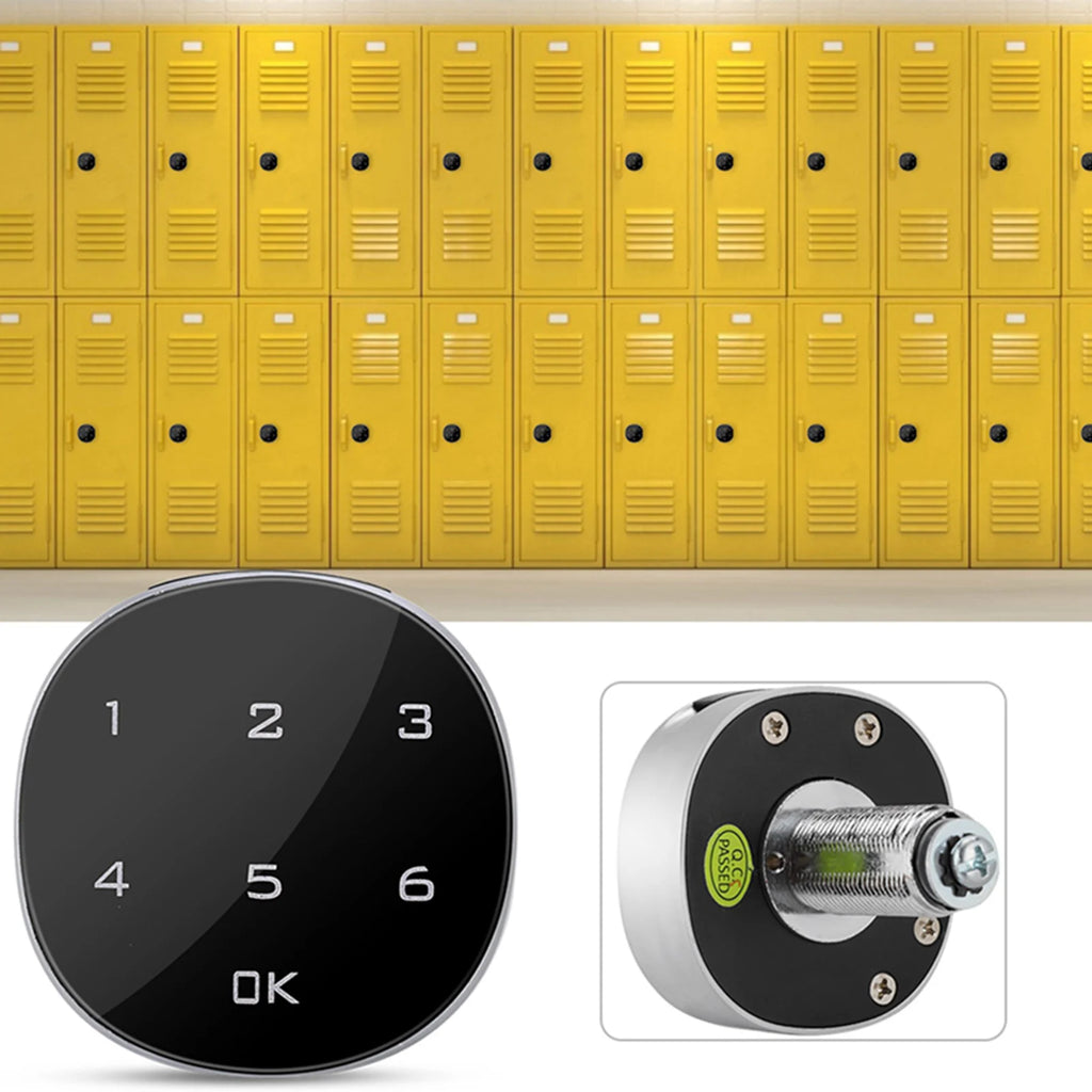 Cabinet  Lock Zinc Alloy  Lock  Digital Electronic Password Coded Lock for Cabinet Mailbox File Sauna Drawer