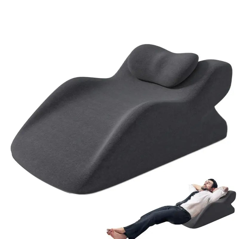 Bed Wedge Pillow for Sleeping Ergonomic Non-Slip Wedge Pillow Multifunctional Comfort Cushion for Reading Soft Ankle Supportive