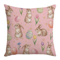 VIKAMA Easter Pillowcases with Spring and Bunny Designs Sofa bed cushion cover sleeping pillowcase home bedroom decoration - Free Items Weekend.