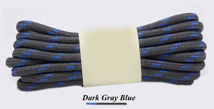 Bold Round Hiking Shoe laces Sneakers Shoelaces High Top Outdoor Walking Boot Laces Shoes Strings Diameter 0.5CM Shoelace 1Pair - Free Item