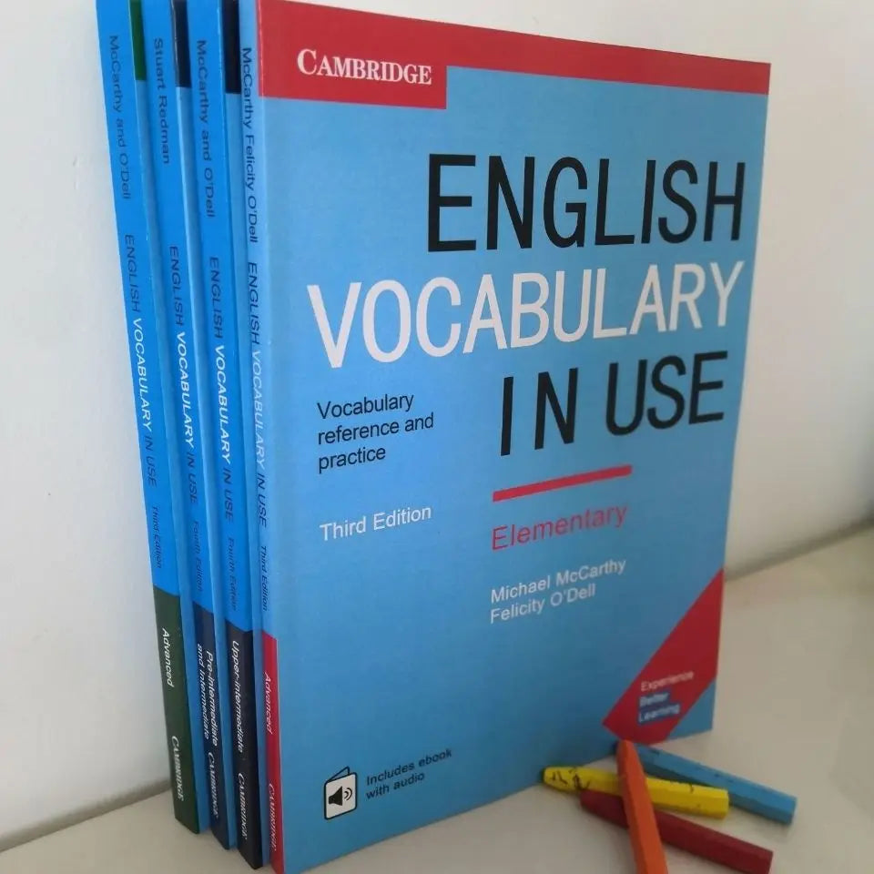 4 Cambridge English vocabulary books Advanced English grammar reading books 3 Cambridge English grammar books