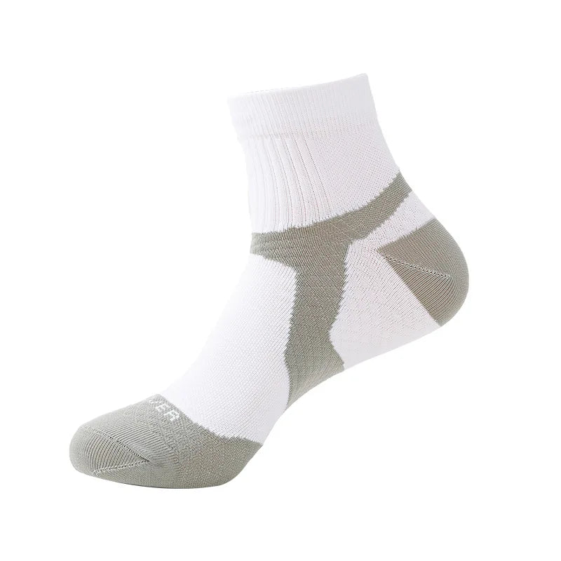 Athletic Ankle Socks For Men Women  Arch Ankle Support,for Running Cycling Fitness Breathable Elastic  Ankle Crew Socks