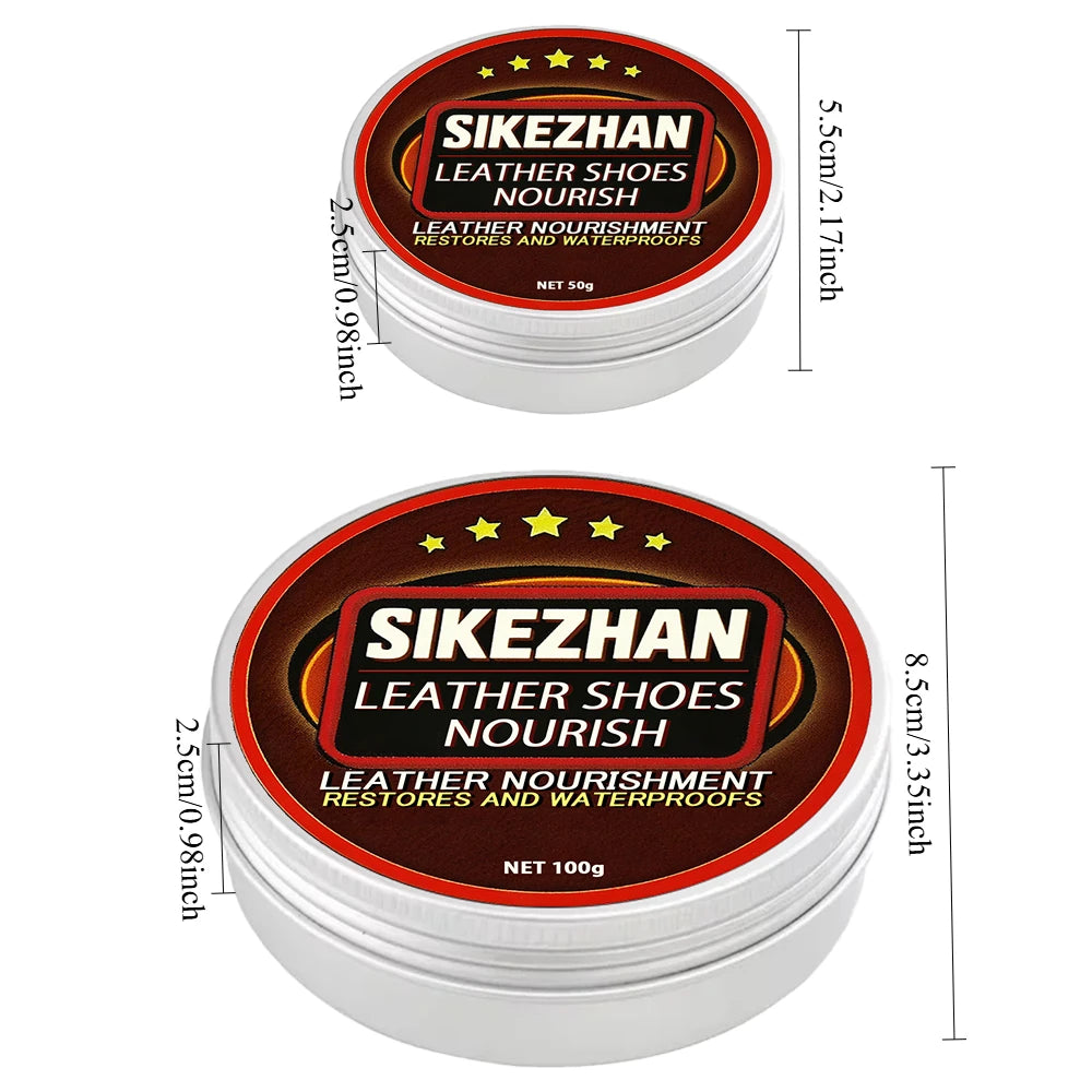 Professional Shoe Cream Leather Conditioner&Polish - Waterproof,Restores Shine,Prevents Cracking for Shoes Boots Bags - Free Item Weekend (50% off).
