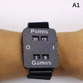 Sports Score Tracker Wristband for Cricket Tennis Padel - Instant Scorekeeping No Memory Loss Ideal for Coaches Referees Players