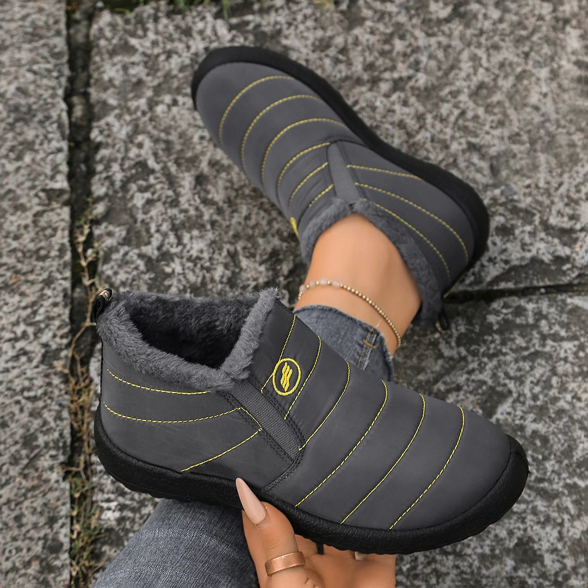 Women's shoes Women's cotton boots for autumn and winter are warm, comfortable and anti-slip Shoes woman free shippiing shoes
