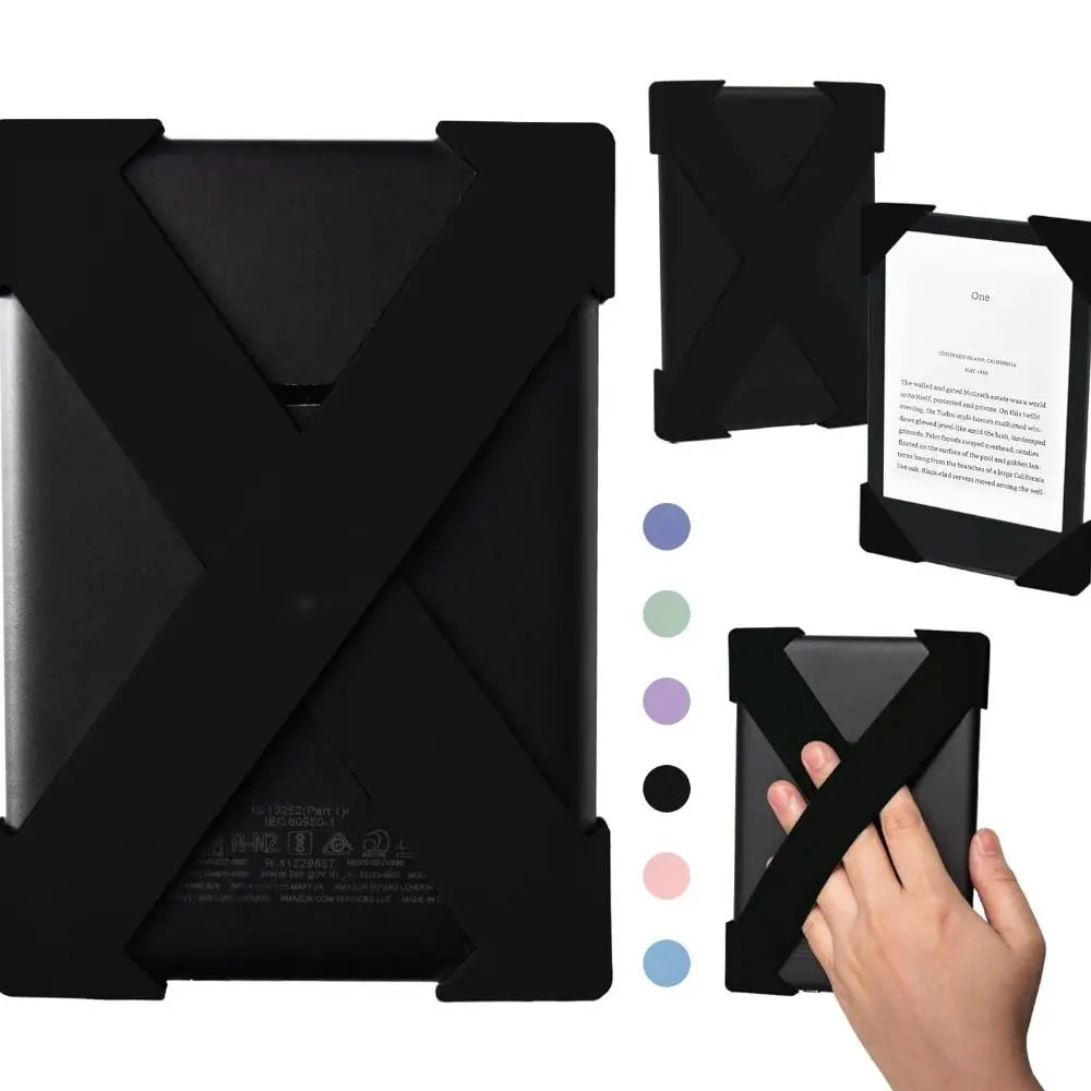 PU Leather 6-7" eReader Secure Hand Strap High Elastic E-Book Fixed Belt for Kindle Paperwhite/Kobo/Voyaga/Pocketbook/Tolino